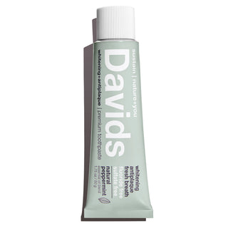 Davids travel size toothpaste - peppermint