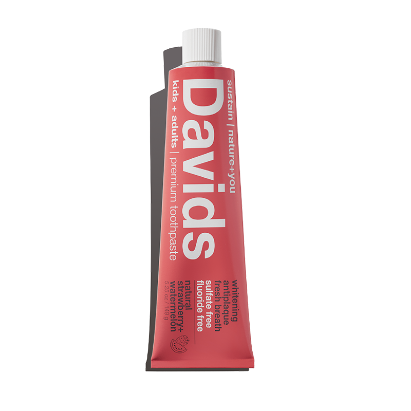 Davids Kids+Adults Toothpaste - Strawberry Watermelon