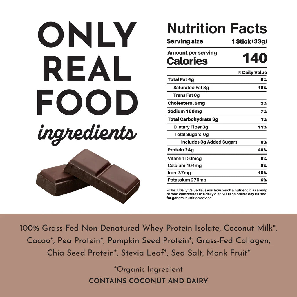 Chocolate Protein Powder Stick