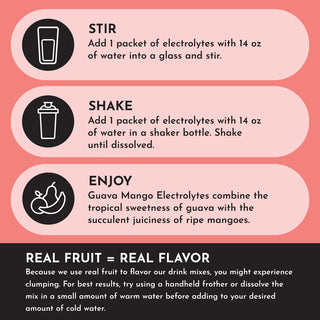 Guava Mango Electrolyte Stick