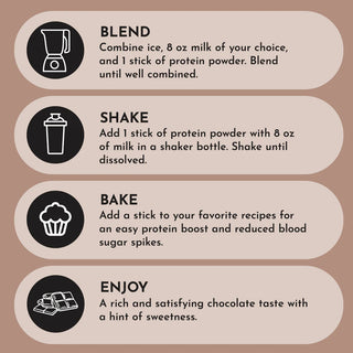Chocolate Protein Powder Stick