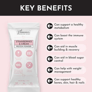 Strawberries & Cream Protein Powder Stick