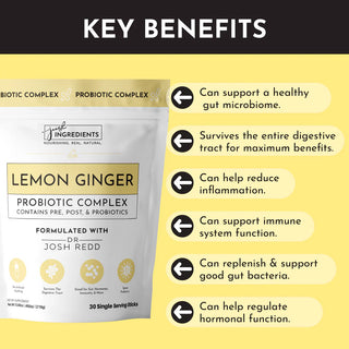 Lemon Ginger 3-in-1 Probiotic Complex