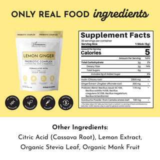 Lemon Ginger 3-in-1 Probiotic Complex