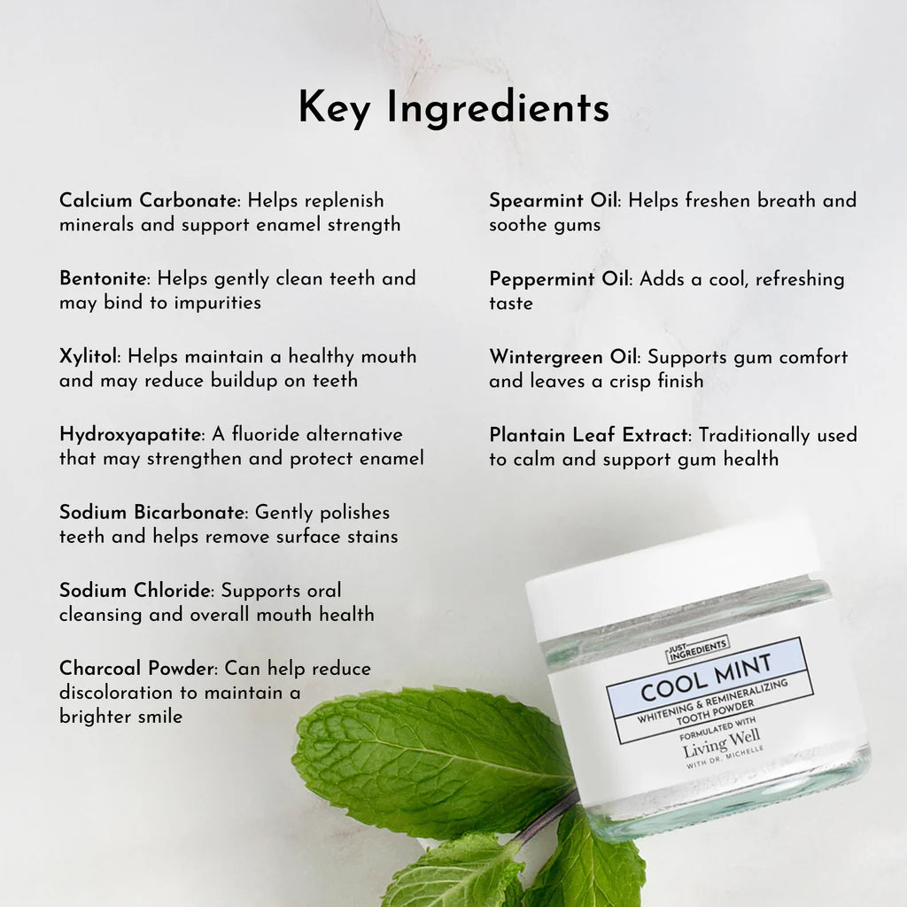 Remineralizing Tooth Powder (Mint)