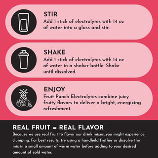 Electrolyte Stick - Fruit Punch