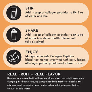 Mango Lemonade Collagen Peptides