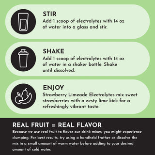 Strawberry Limeade Electrolytes