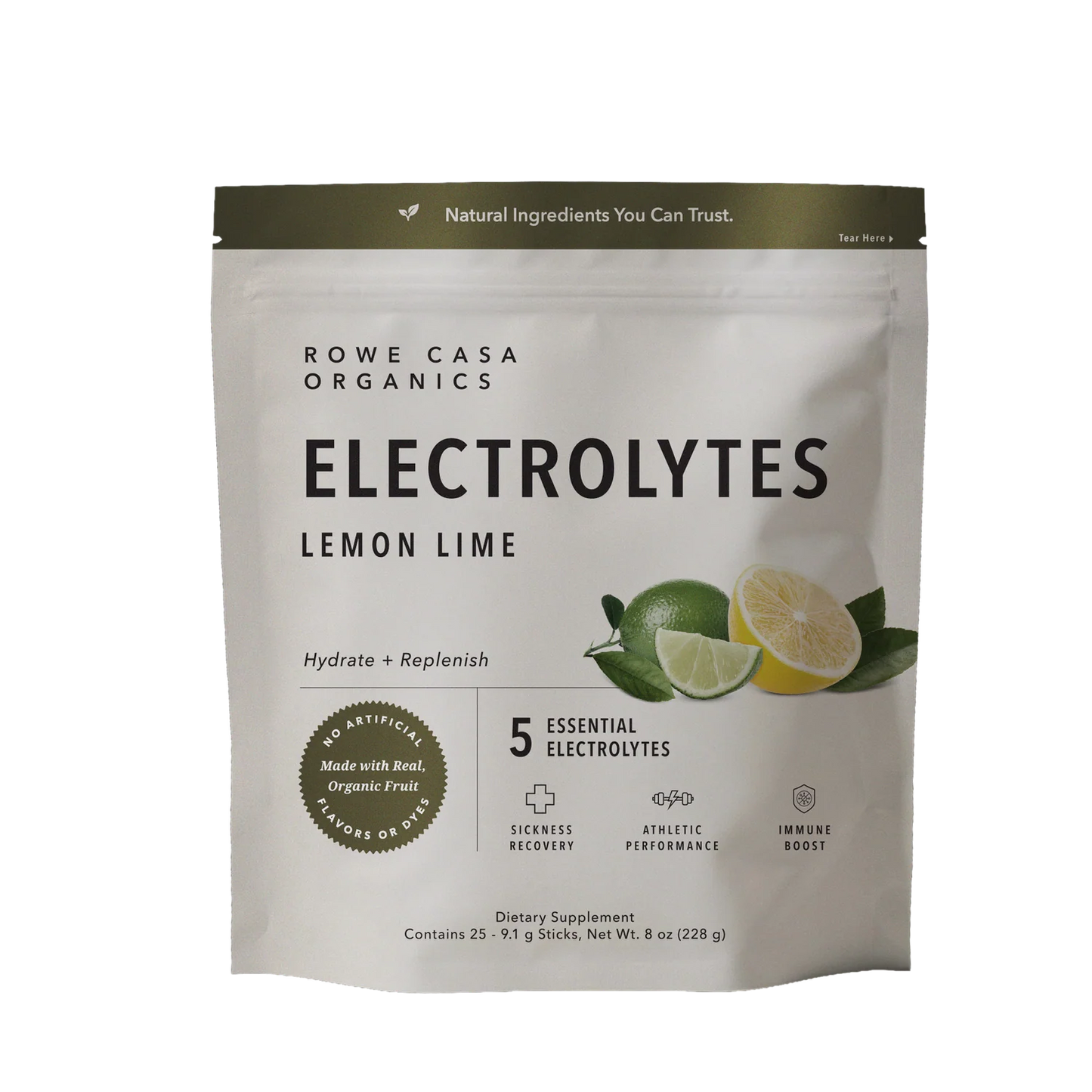 Lemon Lime Electrolyte Stick Pack - 25 servings